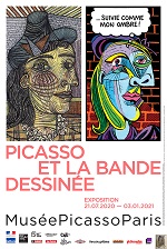 <B>Paris</B> :  Picasso et la bande dessin&eacute;e